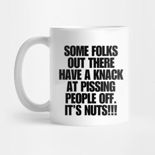 It's nuts out there! Mug